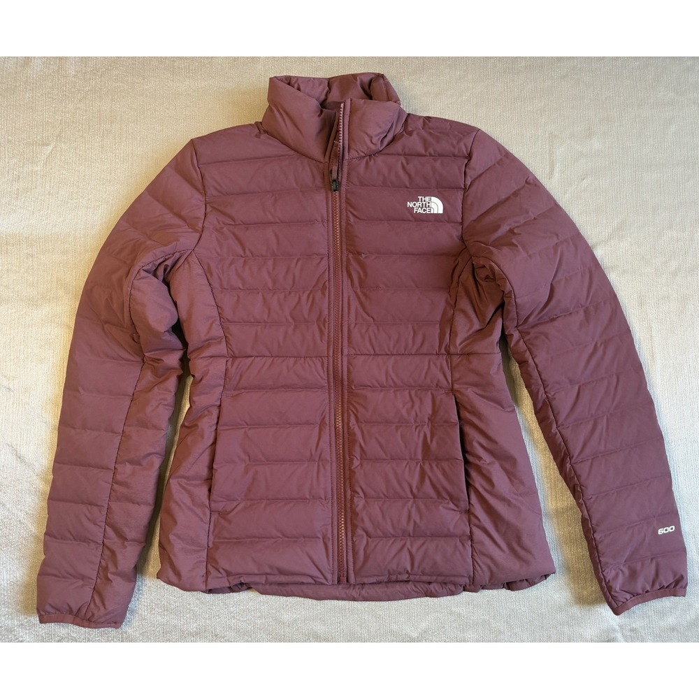 NEW The North Face 600 Down Puffer Jacket Coat Mauve Pink Quilt Women Small